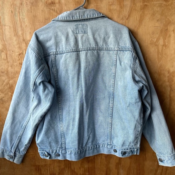 Vintage Pepsi Cotton Denim Trucker Jacket Light Wash - Picture 2 of 12